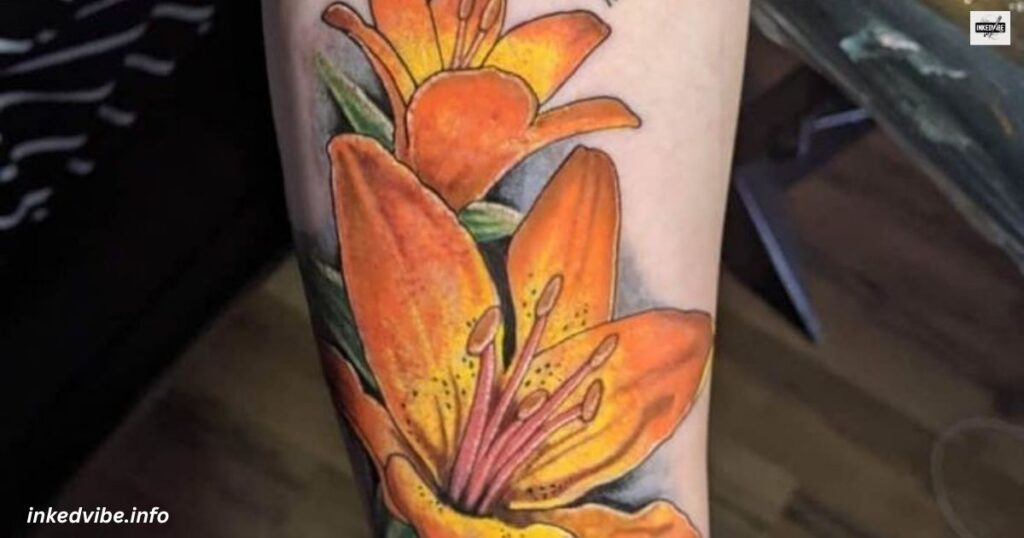 Orange Tiger Lily Tattoo: Restoring Your Financial Goals