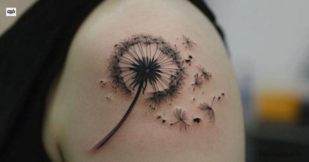 Realistic Dandelion Tattoo: A Dream Come True For Artists